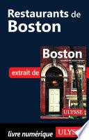 Télécharger le livre libro Restaurants De Boston (chapitre)